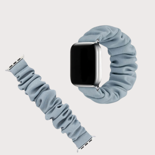 Scrunchie ranneke sininen - Apple Watch - sininen - 38|40|41mm 42|44|45|49mm Ranneke