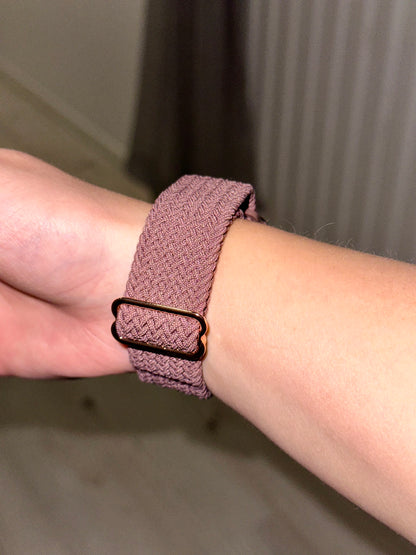 Joustava letitetty Nyloninen Apple Watch ranneke - Violetti - 38|40|41mm 42|44|45|49mm Ranneke