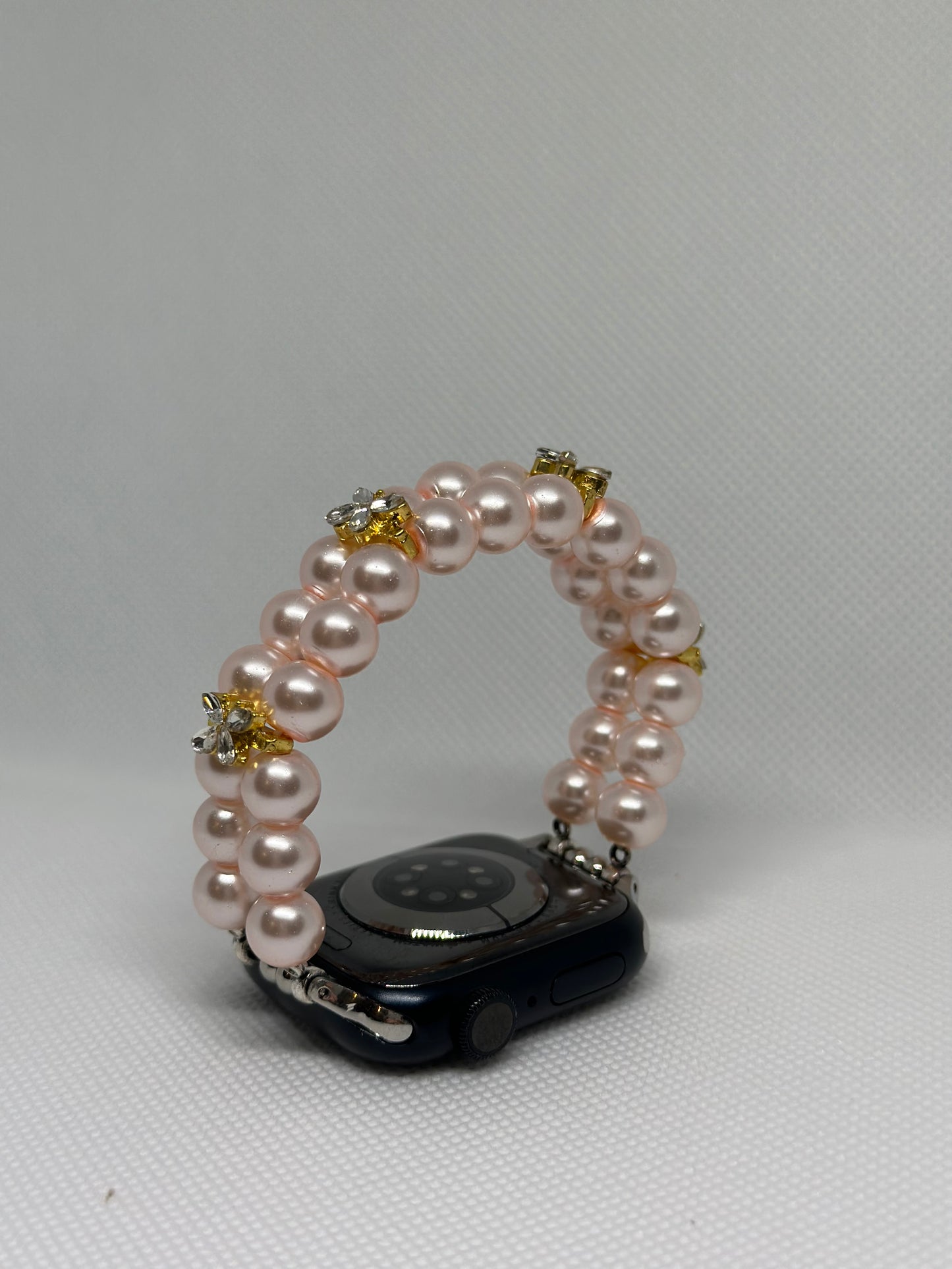 Pearl Pearl Pink strap Apple Watch - Pink - 38|40|41mm 42|44|45|49mm Strap