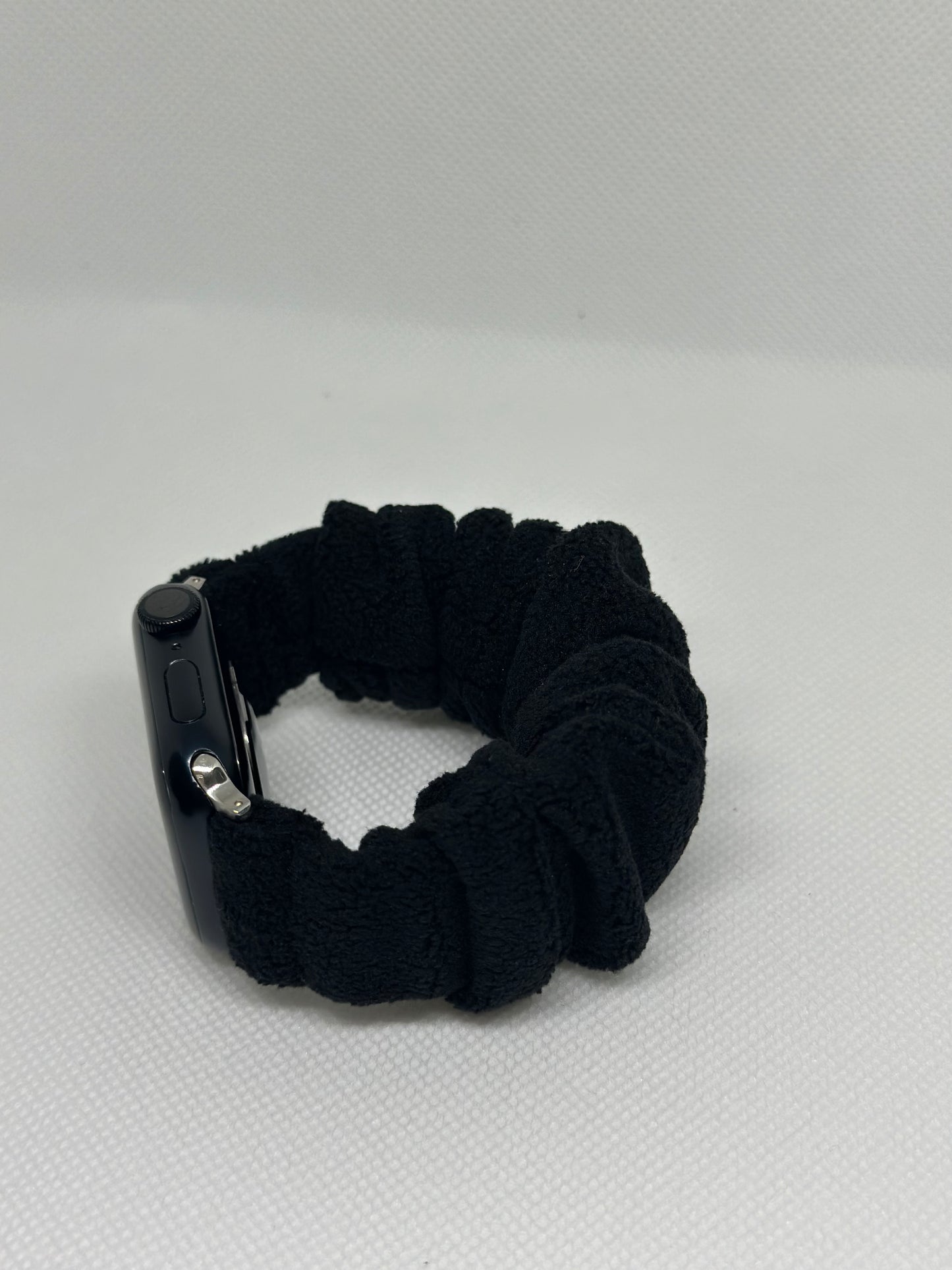 Scrunchie ranneke - Apple Watch - Teddy Musta - 38|40|41mm 42|44|45|49mm Ranneke