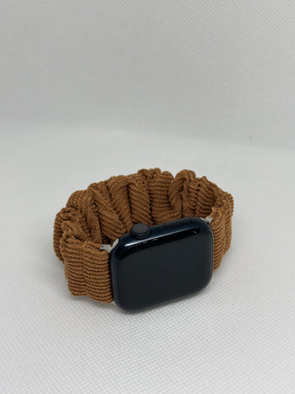 Scrunchie ranneke - Apple Watch - Vako Ruskea - 38|40|41mm 42|44|45|49mm Ranneke