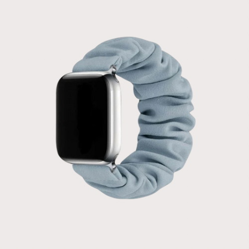 Scrunchie ranneke sininen - Apple Watch - sininen - 38|40|41mm 42|44|45|49mm Ranneke