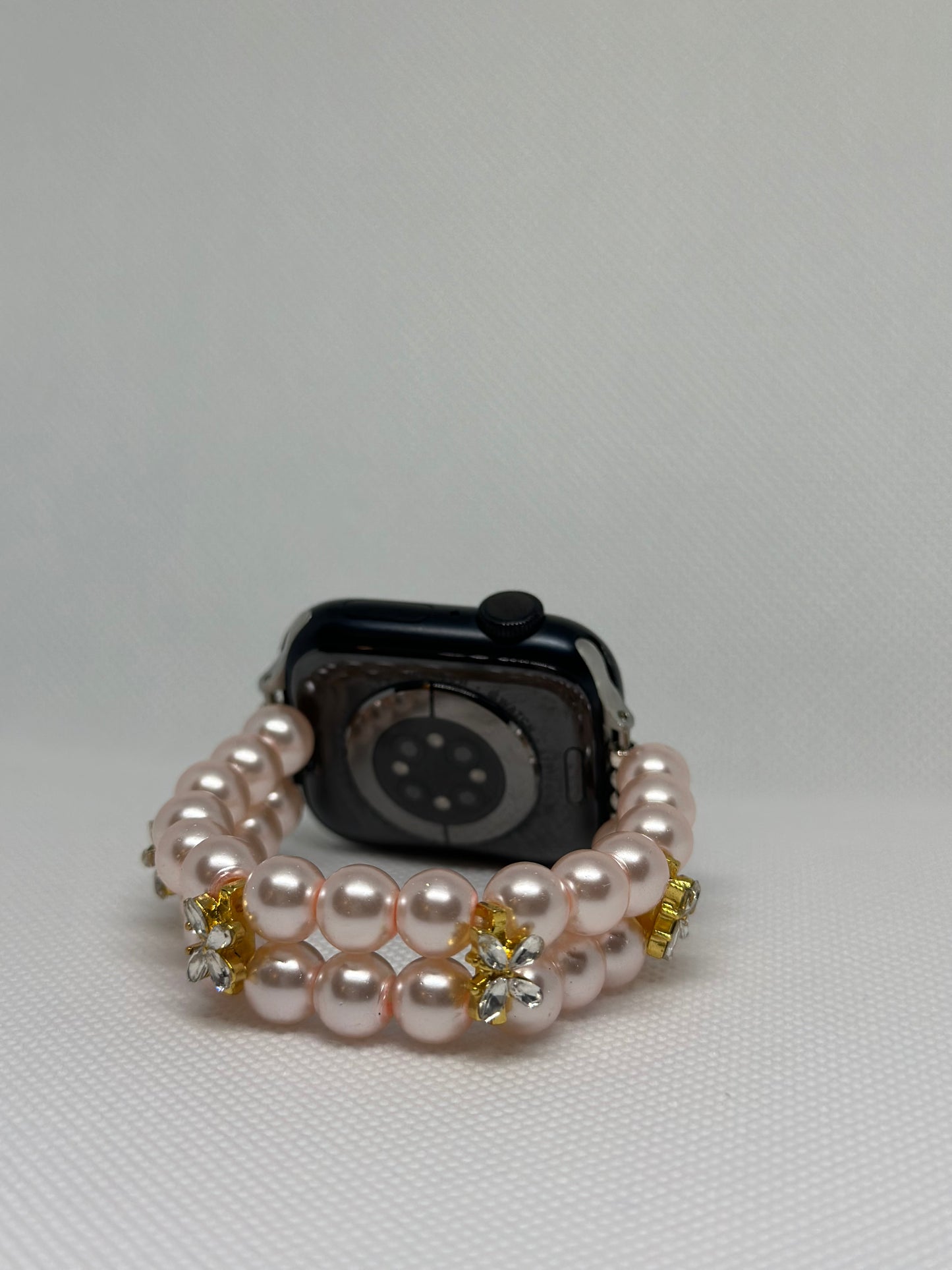 Pearl Pearl Pink strap Apple Watch - Pink - 38|40|41mm 42|44|45|49mm Strap