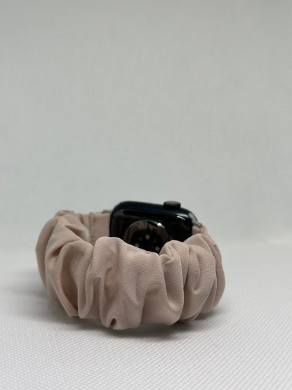 Scrunchie ranneke sininen - Apple Watch - beige - 38|40|41mm 42|44|45|49mm Ranneke