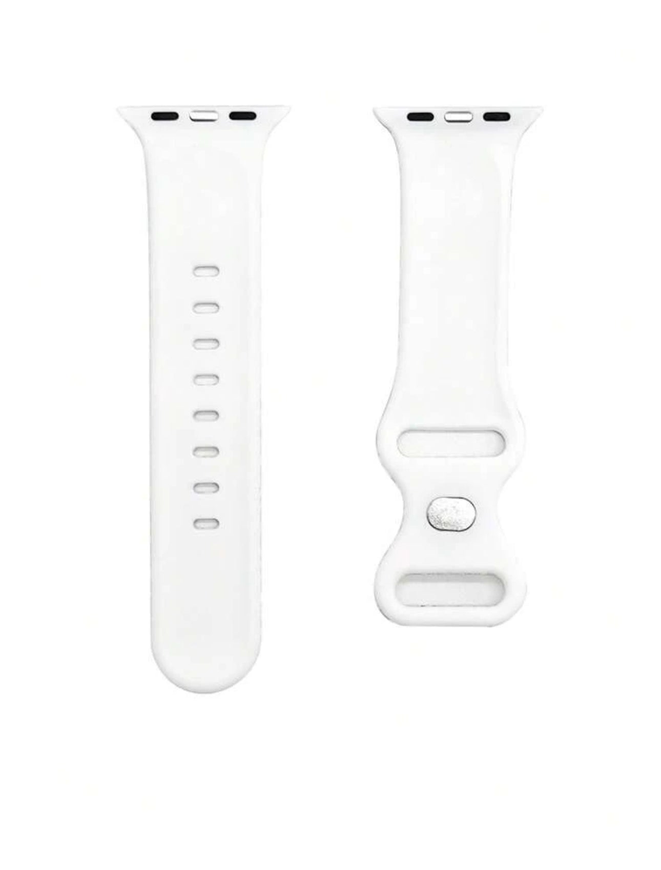 Kitten kissa Silicone Strap Apple Watch - Valkoinen hihna - 38|40|41mm Ranneke